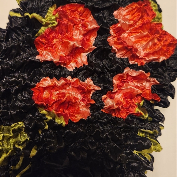 NWOT Vintage Magic Bubble Popcorn Crinkle top and cardigan (OS) - Picture 4 of 5